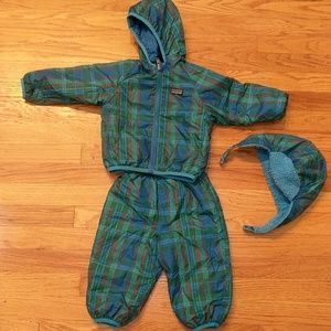 Patagonia Puffball Suit and Hat